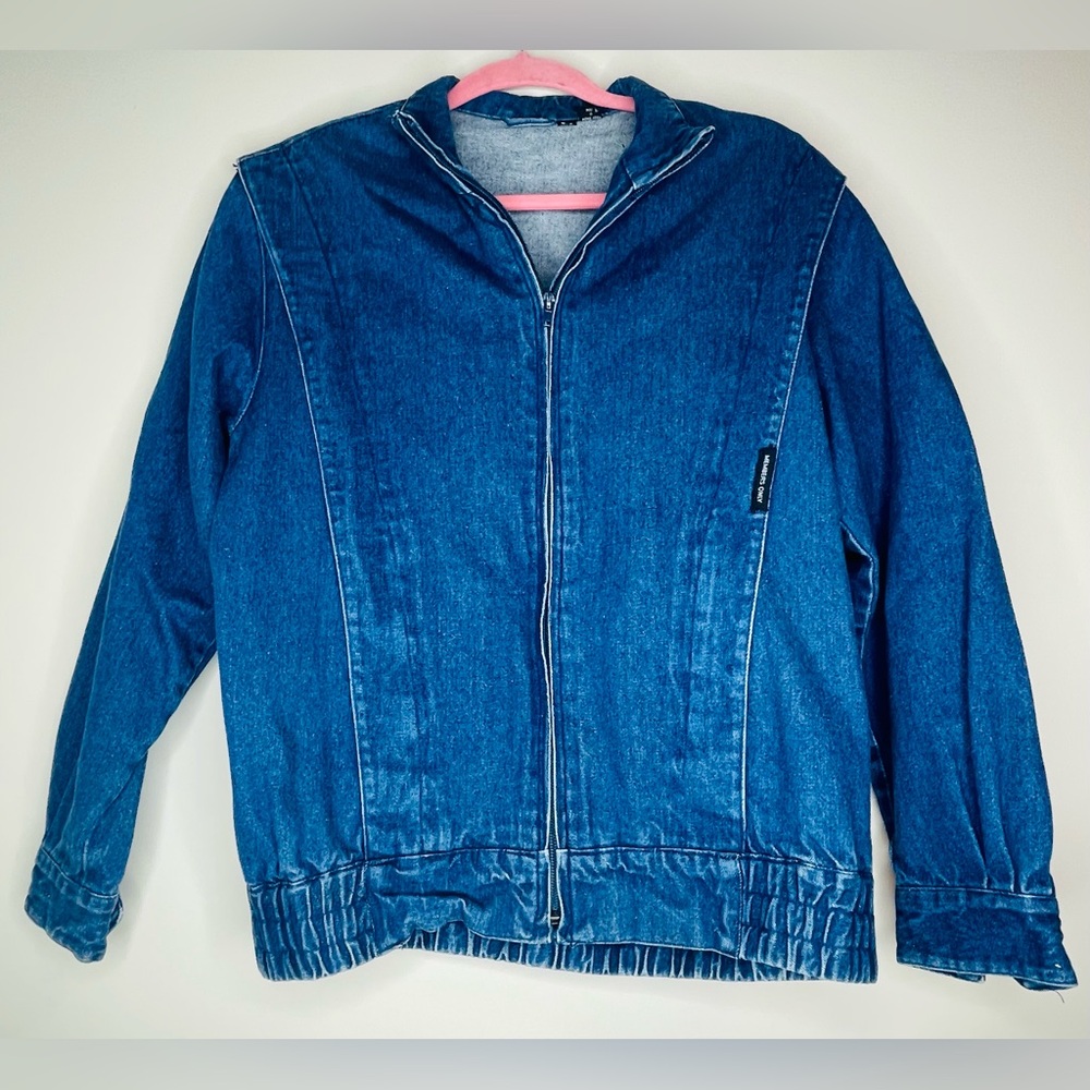 Vintage Members Only Blue Denim Jacket